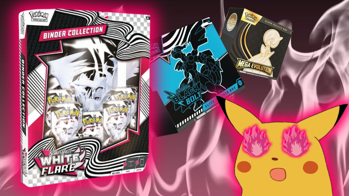 Pokemon TCG: Putih Suar Bahan pengikat Koleksi Adalah Sekarang Pada Pasar Nilai pada Amazon