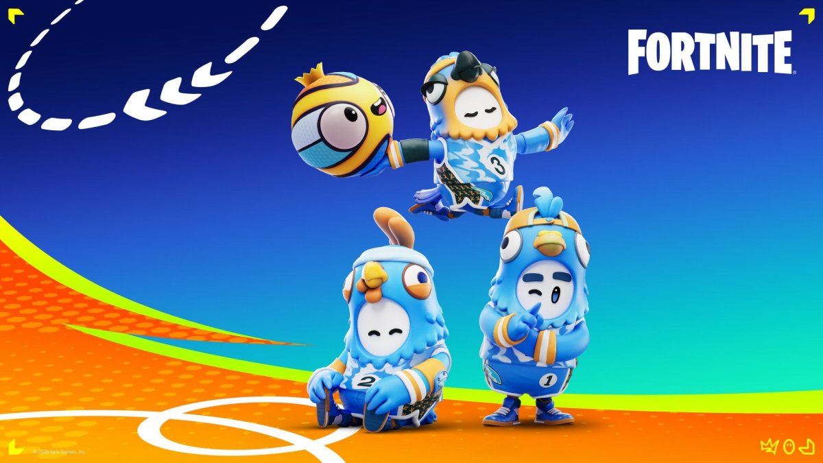 Fortnite Menambahkan Waktu Terbatas Jatuh Teman-teman Mode Mahkota Selai, A Mencampur dari Bola basket, Sepak bola Dan Rintangan Kursus