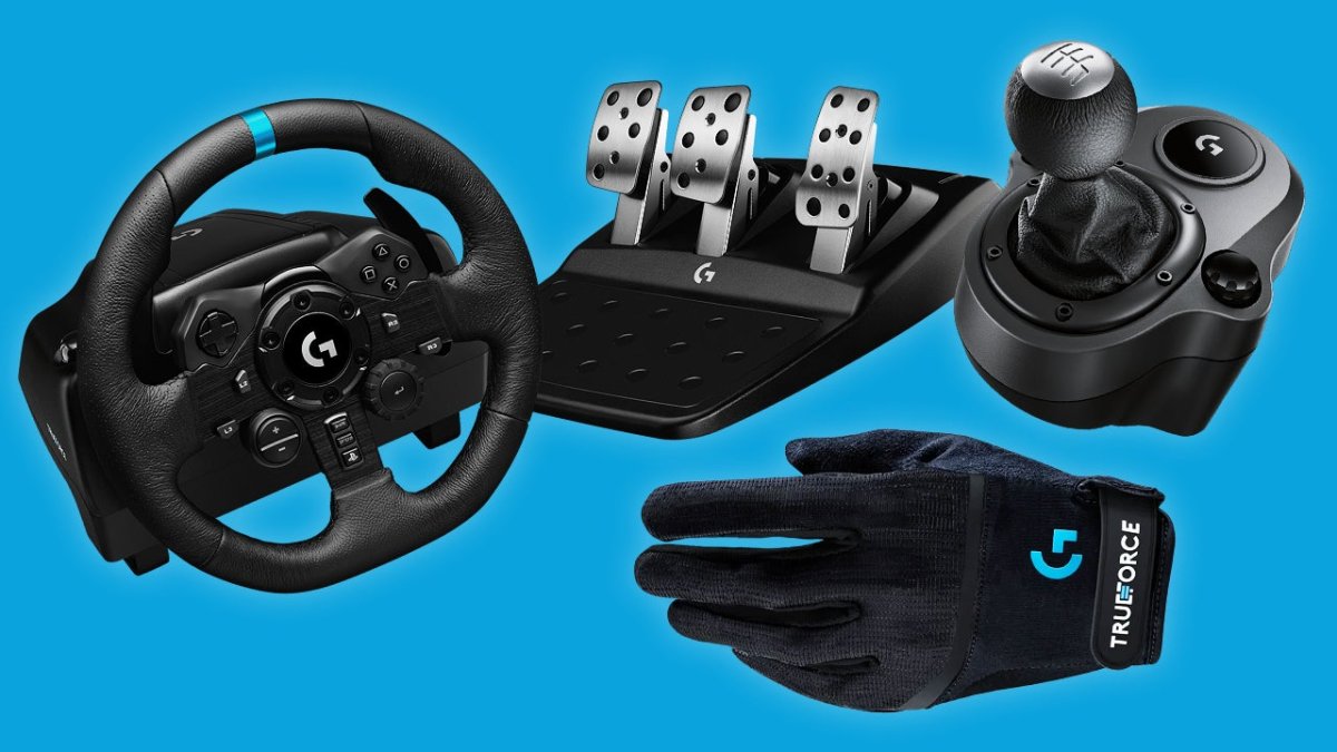 Logitech Adalah Nekat Hampir 50% Mati itu G923 Balap Roda Mengatur Dan Pelemparan di dalam A Bebas Penggerak Memaksa Shifter
