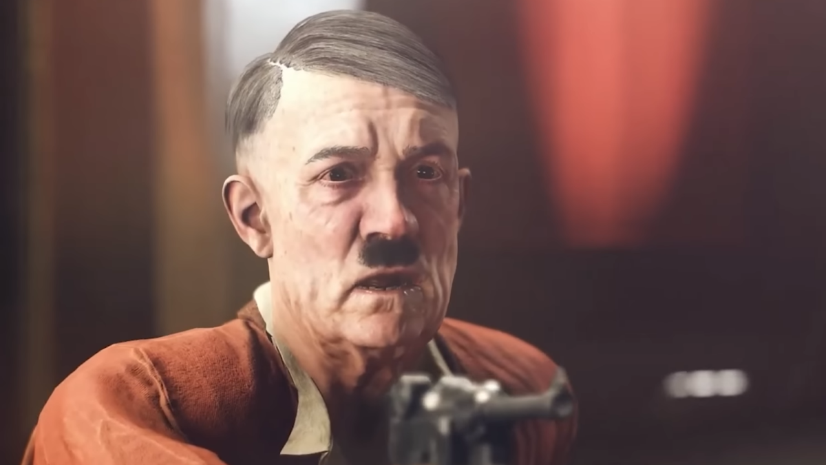 Bethesda Menuangkan Dingin Air pada Hitler Penis Muncul di dalam Wolfenstein 2: Itu Baru Patung raksasa